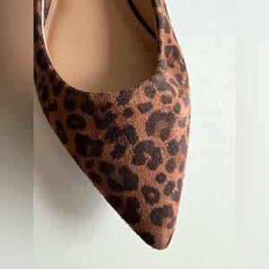 Leopard flats by Express size 8